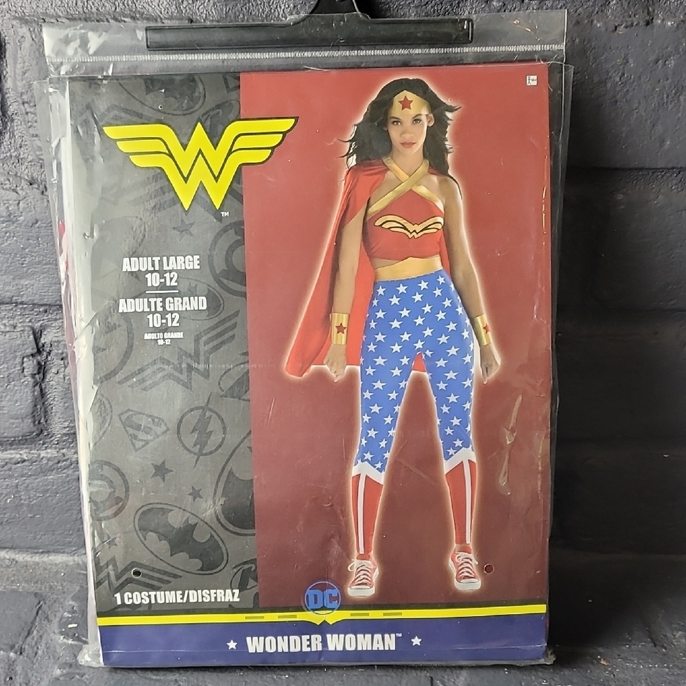DC Wonder Woman Red and Blue Costume